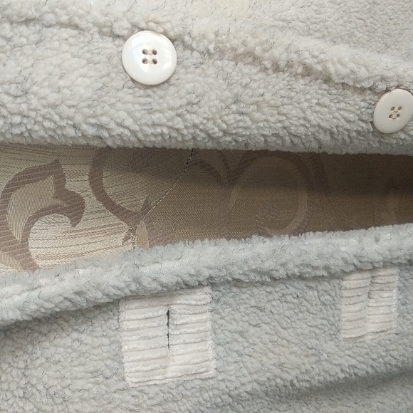 Reversible jacket. One side is for rain. corduroy collar - Picture 4 of 11